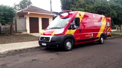Idosa é socorrida no Bairro Alto Alegre