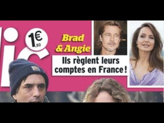 Brad Pitt, Angelina Jolie, ils règlent leurs comptes  en France
