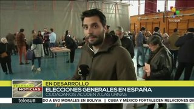 Inician elecciones generales en España