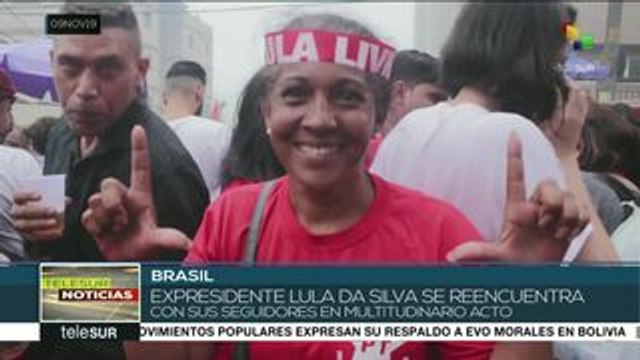 teleSUR Noticias: Bolivianos se movilizan en apoyo a Evo Morales