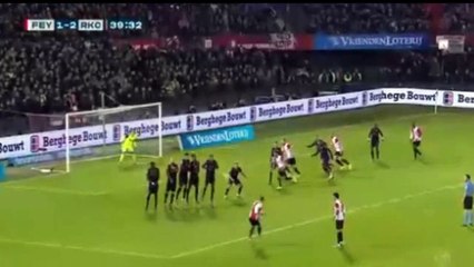 Larsson Goal - Feyenoord vs Waalwijk  2-2  10.11.2019 (HD)