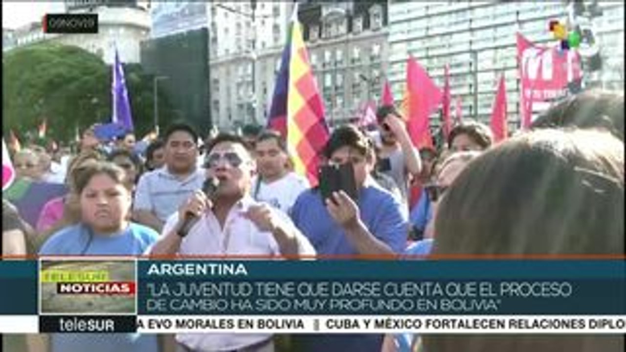 teleSUR Noticias: Condena internacional al golpe de Estado en Bolivia