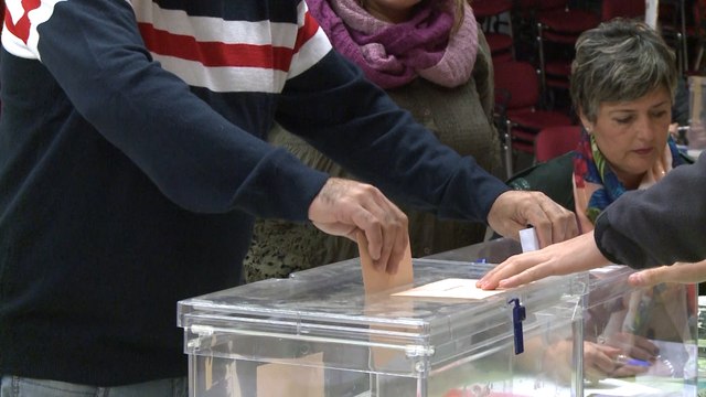 La participación cae 3,5 puntos respecto a las elecciones de abril
