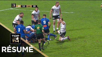 TOP 14 - Résumé Castres-Brive: 28-26 - J09 - Saison 2019/2020