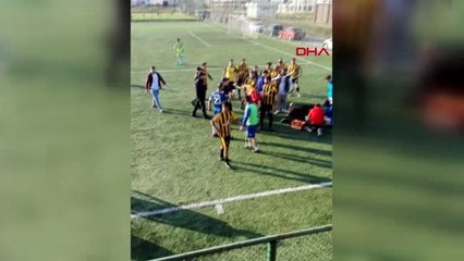 Ordu'da, amatör maçta çıkan kavgada 2 futbolcu yaralandı