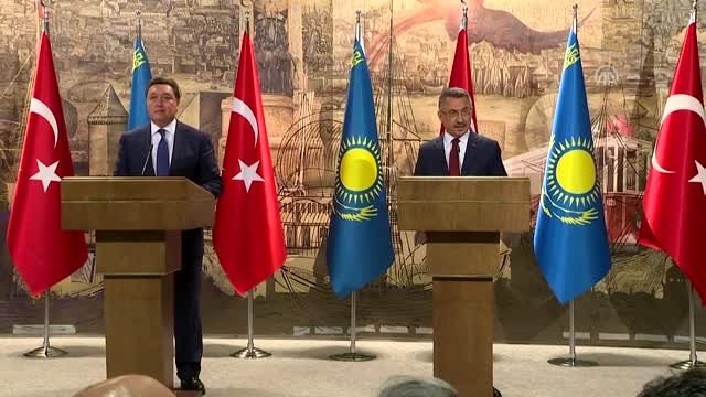 Oktay: Kazakistan'la dış ticaret hacmimiz 2018'de yüzde 18,7 artarak 2,9 milyar dolar seviyesine...