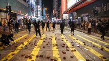 Tear gas fired in Tsuen Wan as flash mobs spring up across Hong Kong