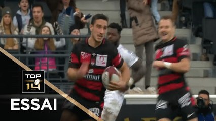 TOP 14 - Essai Baptiste COUILLOUD 2 (LOU) - Lyon - La Rochelle - J9 - Saison 2019/2020