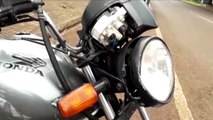 Motociclista é socorrido após colisão na Rua Fortaleza
