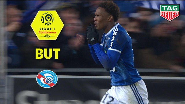 But Lebo MOTHIBA (45ème +2) / RC Strasbourg Alsace - Nîmes Olympique - (4-1) - (RCSA-NIMES) / 2019-20