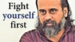 Before you fight the society, fight yourself || Acharya Prashant, on 'The Fountainhead' (2019)