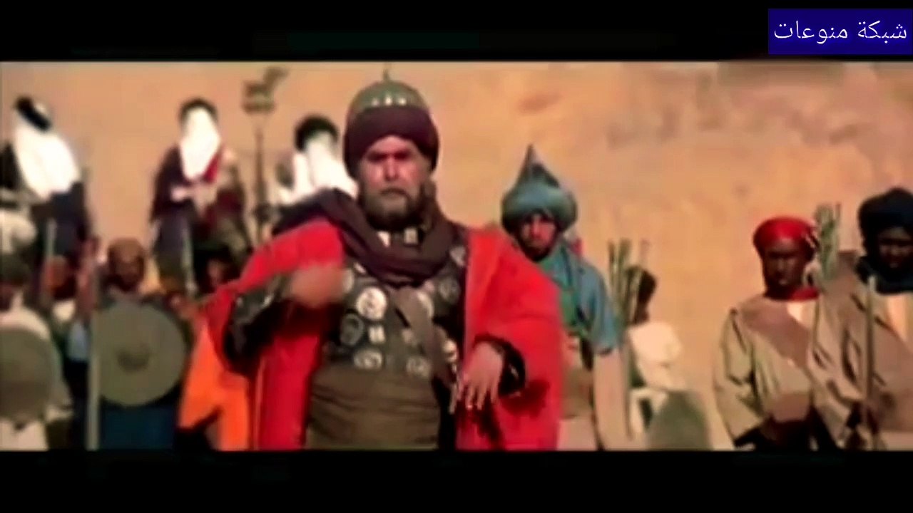 غزوة بدر من فيلم الرسالة  روعه