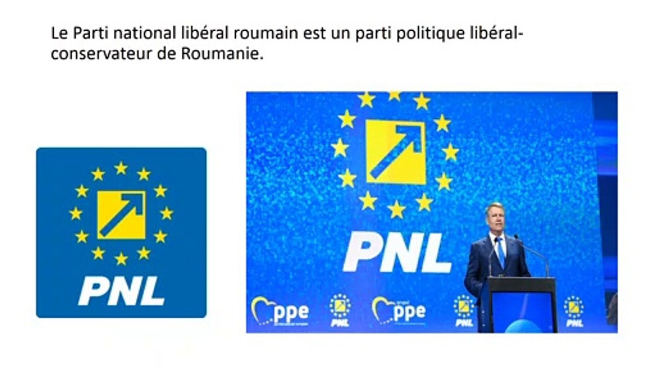 Le Parti national libéral de Roumanie