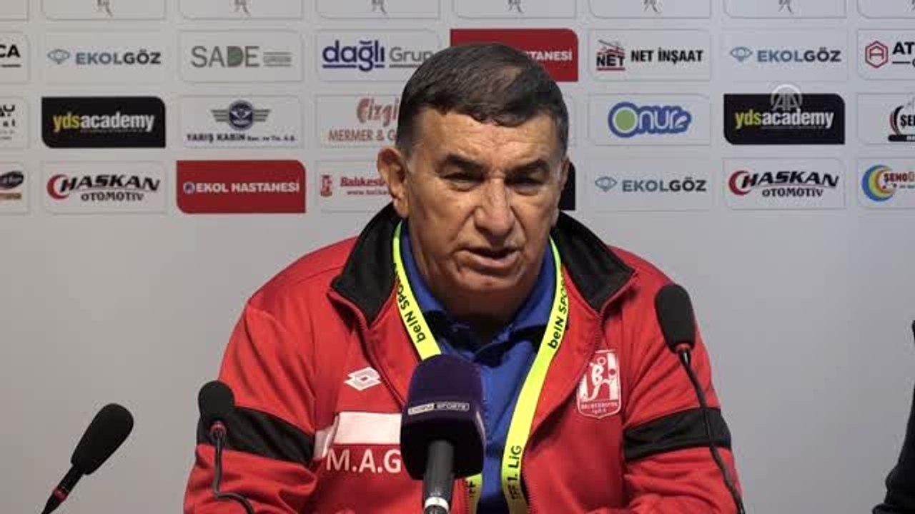 Balıkesirspor-Altınordu maçının ardından - Must...