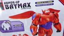 Baymax Armor Up Action Figure Disney Big Hero 6 Playset-