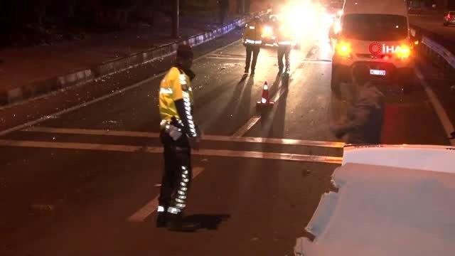 Düğün dönüşü feci kaza: 1 ölü, 1 yaralı