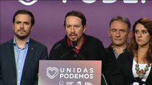 Iglesias: “Se duerme peor con más de 50 diputados de VOX que con ministros de Unidas Podemos”