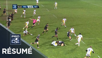 PRO D2 - Résumé Provence Rugby-Nevers: 15-8 - J10 - Saison 2019/2020