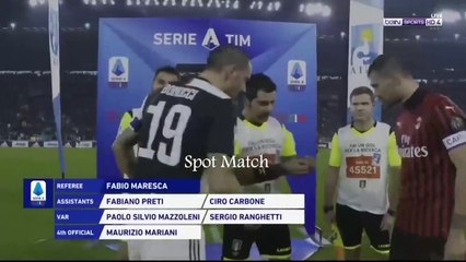 ملخص مباراة يوفنتوس وميلان 1-0 تالق ديبالا وانهيار رؤوف خليف متعة الكالتشو10/11/2019