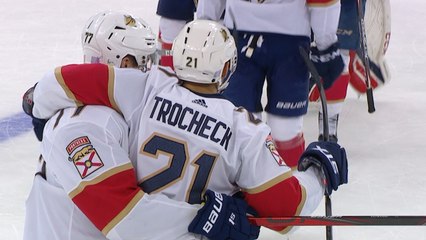 Panthers and Rangers settle back-and-forth battle in a shootout