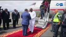 RTG - Coopération Gabon-Liberia : Arrivée du Président Libérien George Weah au Gabon