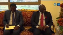 RTG - Le président de l’assemblée nationale reçoit en audience le nouveau représentant de l’OMS au Gabon, Dr Magaran Bagayako
