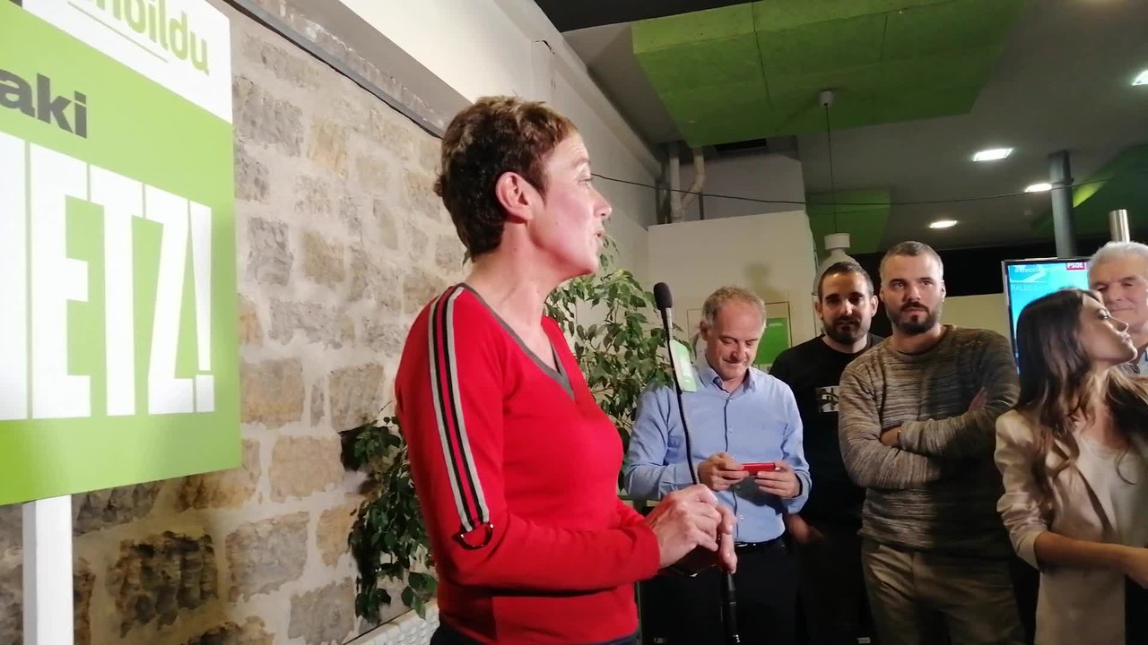 Pozueta (EH Bildu), elegida diputada de EH Bildu por Navarra