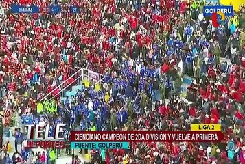 Cienciano vuelve a la Primera División y se proclamó campeón de la Liga 2