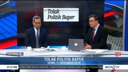 Tolak Politik Baper