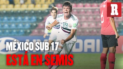 México pasa a la semifinal del Mundial Sub 17