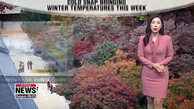 Skies get brighter with readings above seasonal norms, major cold snap this week