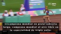 Mariana Flores de Camino nos habla de la atleta venezolana Yulimar Rojas