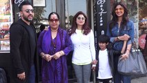 Shilpa Shetty enjoys lunch date with husband Raj Kundra & family; Watch  video | FilmiBeat