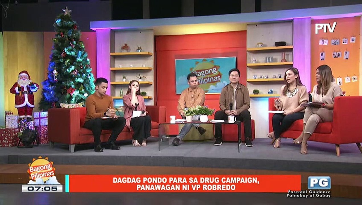 NEWS & VIEWS: Dagdag pondo para sa drug campaign, panawagan ni VP Robredo