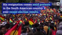 Evo Morales Steps Down as President of Bolivia