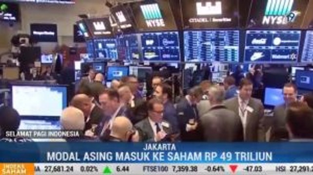 Aliran Modal Asing Masih Deras Banjiri RI