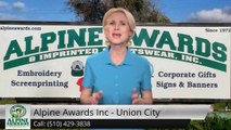 Alpine Awards Inc Union City  Great 5 Star Review by Bryan D.