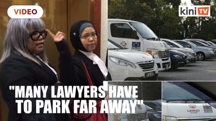 Siti Kasim slams Umno supporters for parking at lawyer's parking area at KL court