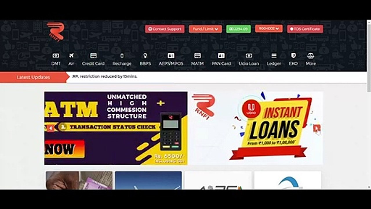 RNFI Retailer Portal Introduction