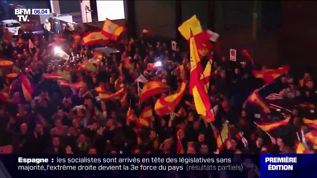 En Espagne, le Parti socialiste remporte les élections législatives mais sort affaibli du scrutin