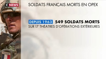 L'hommage aux 549 morts en «Opex»