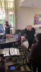 Eylemciler Bolivya Devlet Başkanı'nın evini yağmaladı