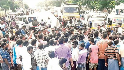 இளைஞர் போட்ட பிரேக்  கீழே விழுந்த அம்மா.. பரிதாபம்!