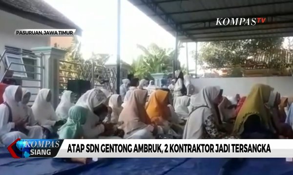 Atap SDN Gentong Ambruk, Polisi Cium Aroma Korupsi
