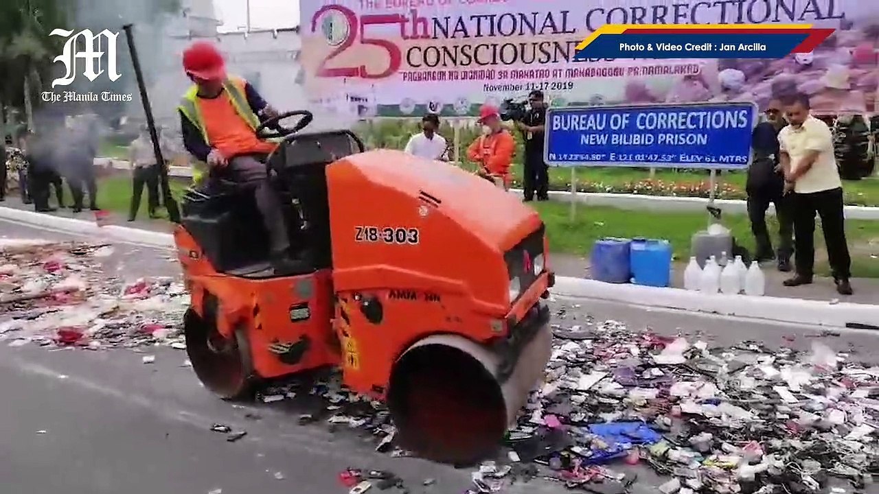 Illegal Contrabands Destroyed