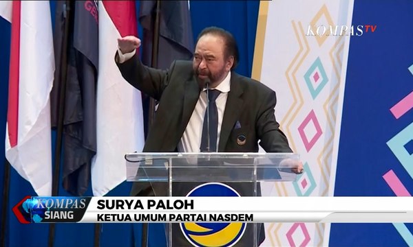 Surya Paloh Terpilih Kembali Jadi Ketum Partai Nasdem