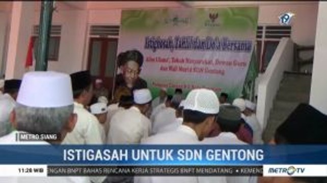 Pascaambruk, Pengurus Cabang NU Pasuruan Gelar Istigasah untuk SDN Gentong