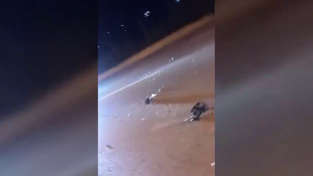 Ora News - Pamjet nga aksidenti në aksin Tiranë...