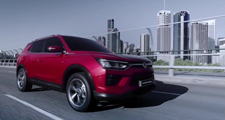 The new SsangYong Korando Teaser