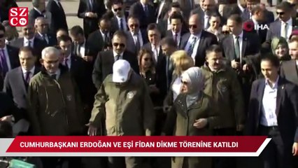 Tải video: Cumhurbaşkanı Erdoğan ve eşi fidan dikim törenine katıldı